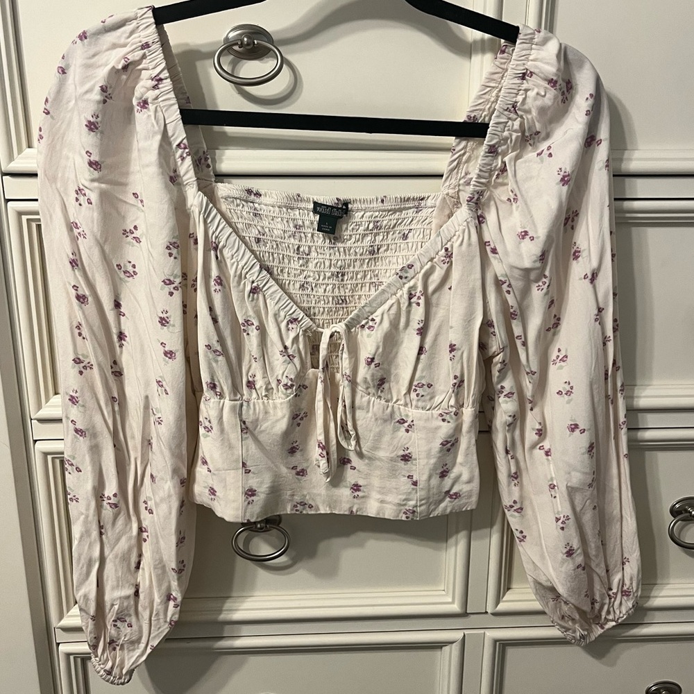 Wild Fable Floral Crop Top